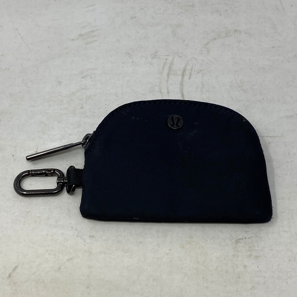 Lululemon Nano Clip-On Pouch Black Recycled Nylon Mini Bag LW9EWOS